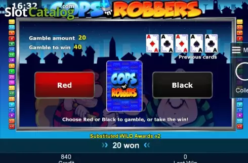 Скрин5. Cops'n' Robbers (Green Tube) слот