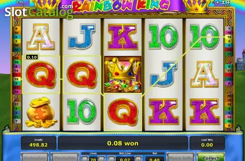 Скрин3. Rainbow King слот