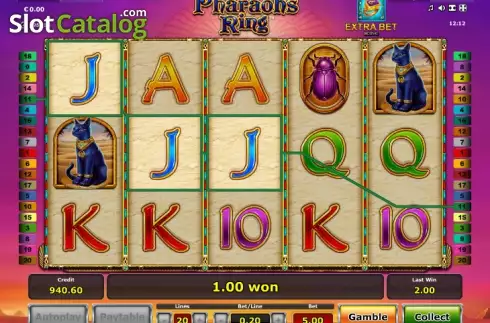 Скрин3. Pharaoh's Ring слот