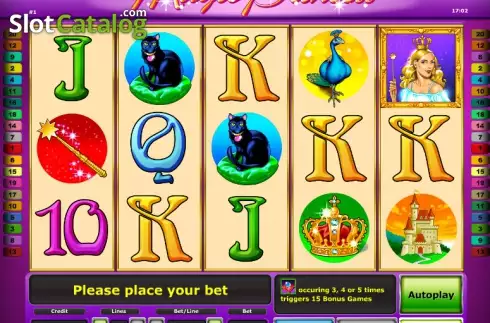 Скрин2. Magic Princess (Novomatic) слот