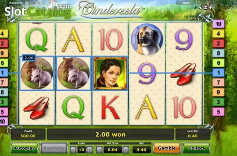Скрин4. Cindereela слот