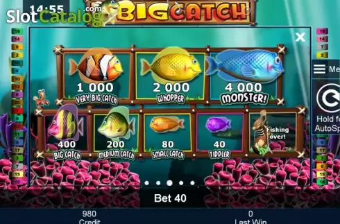 Скрин7. Big Catch (Novomatic) слот