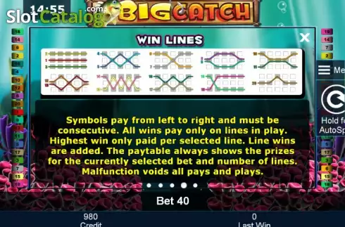 Скрин8. Big Catch (Novomatic) слот