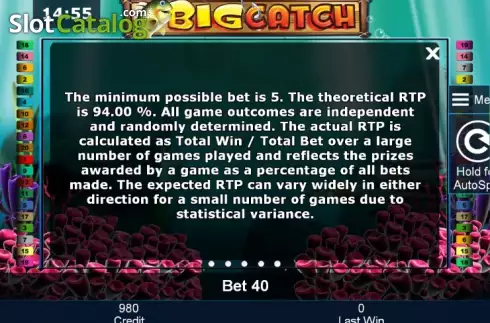 Скрин9. Big Catch (Novomatic) слот