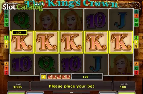 Скрин2. The King's Crown слот