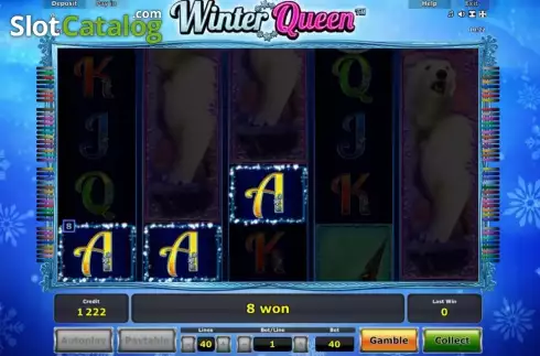 Скрин4. Winter Queen слот