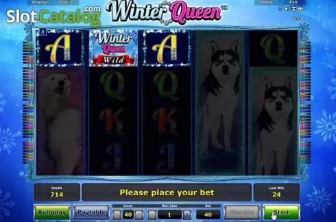 Скрин5. Winter Queen слот