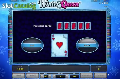 Скрин6. Winter Queen слот