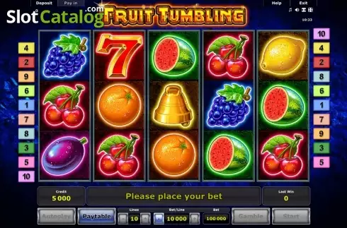 Скрин2. Fruit Tumbling слот