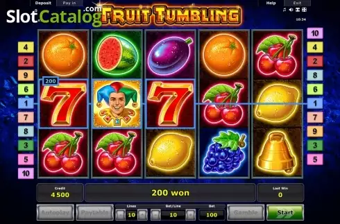 Скрин4. Fruit Tumbling слот