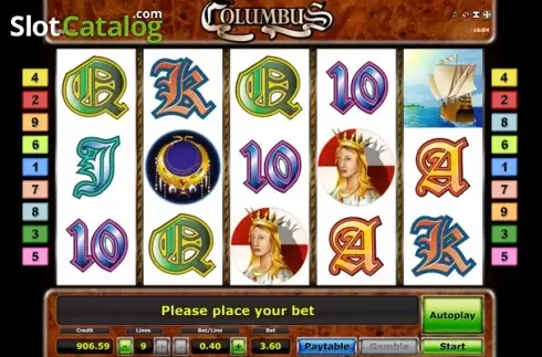 Скрин2. Columbus (Green Tube) слот