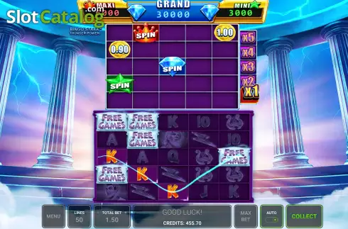 Скрин6. Bingo Staxx Thunder Power слот