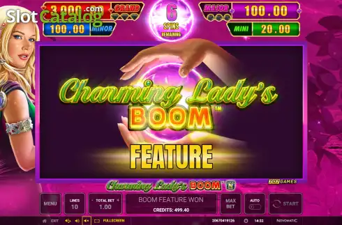 Скрин6. Charming Ladys Boom слот