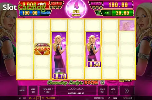 Скрин7. Charming Ladys Boom слот