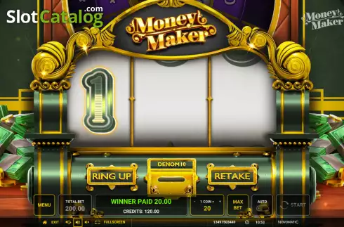 Скрин4. Money Maker (Greentube) слот