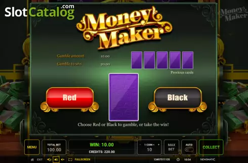 Скрин6. Money Maker (Greentube) слот