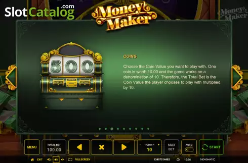 Скрин8. Money Maker (Greentube) слот