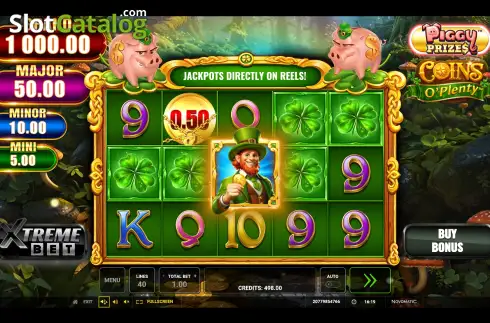 Скрин2. Piggy Prizes: Coins O' Plenty слот
