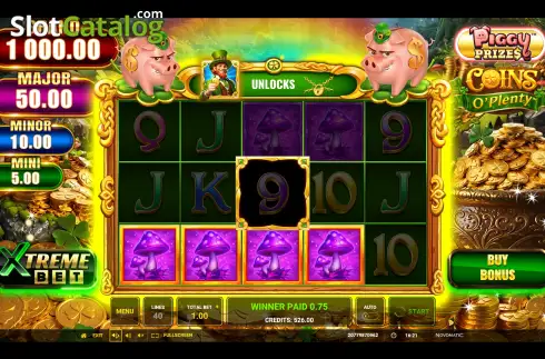 Скрин3. Piggy Prizes: Coins O' Plenty слот