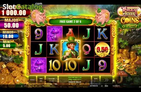 Скрин9. Piggy Prizes: Coins O' Plenty слот