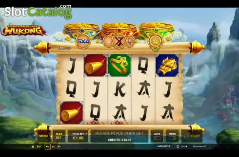 Скрин2. Trinity Treasures Wukong слот