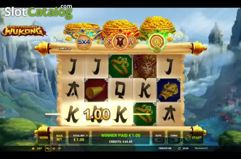 Скрин3. Trinity Treasures Wukong слот