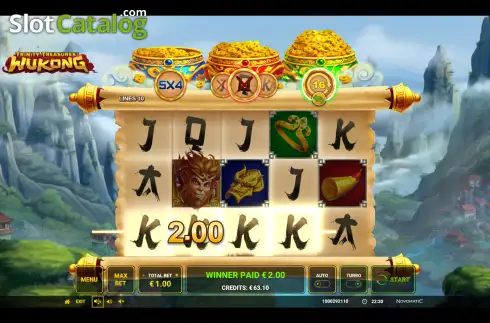 Скрин4. Trinity Treasures Wukong слот