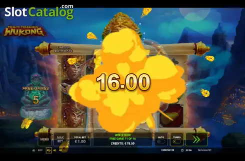 Скрин6. Trinity Treasures Wukong слот