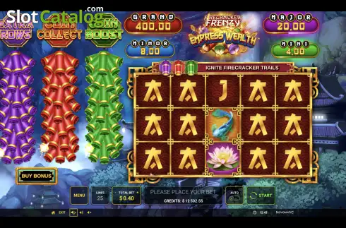 Скрин2. Firecracker Frenzy Empress Wealth слот
