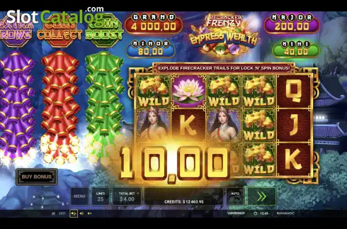 Скрин5. Firecracker Frenzy Empress Wealth слот