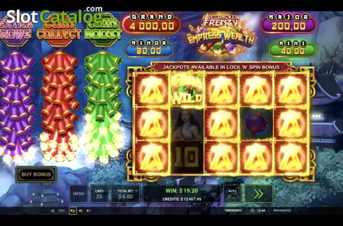 Скрин4. Firecracker Frenzy Empress Wealth слот