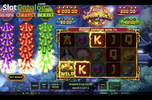 Скрин6. Firecracker Frenzy Empress Wealth слот
