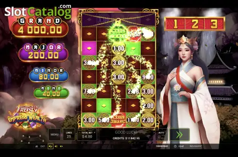 Скрин8. Firecracker Frenzy Empress Wealth слот