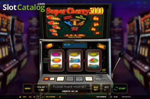Скрин2. Super Cherry 5000 слот