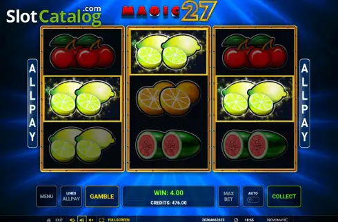 Скрин3. Magic 27 слот