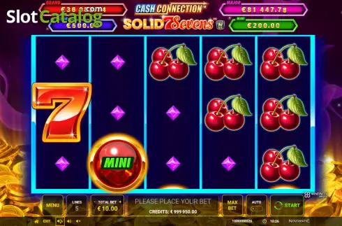 Скрин2. Cash Connection - Solid Sevens слот