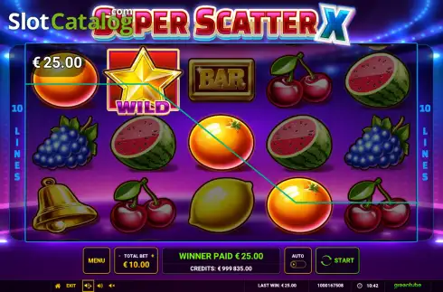 Скрин3. Super Scatter X слот
