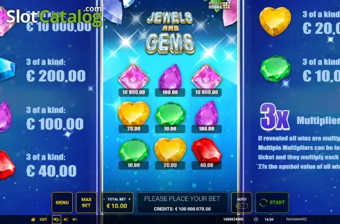 Скрин2. Match More: Jewels and Gems слот