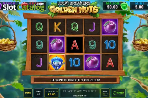 Скрин2. Lock Breakers - Golden Nuts слот