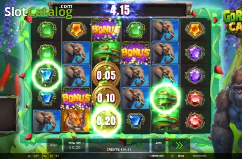 Скрин3. Gorilla Cash слот