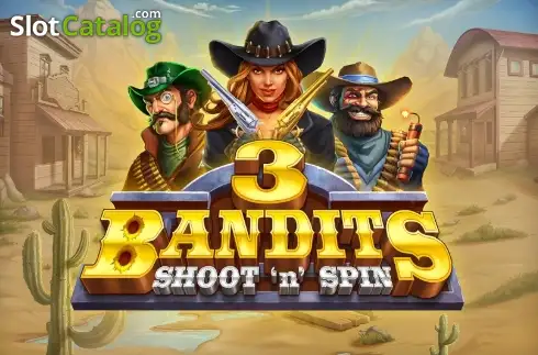 3 Bandits: Shoot 'n' Spin логотип 3 Bandits: Shoot 'n' Spin логотип