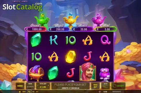 Скрин2. 3 Mystic Lamps слот