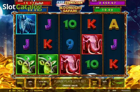 Скрин2. Cash Connection - Moonlight Safari слот