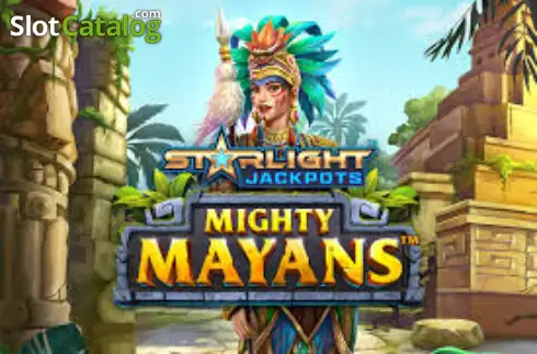 Starlight Jackpots Mighty Mayans логотип Starlight Jackpots Mighty Mayans логотип