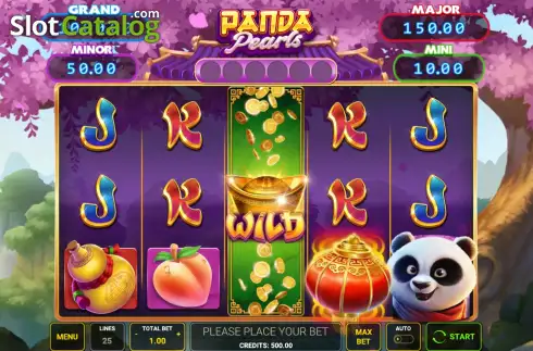 Скрин2. Panda Pearls слот