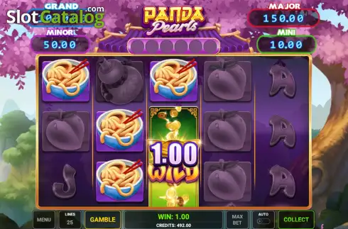 Скрин3. Panda Pearls слот
