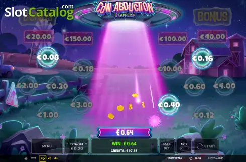 Скрин3. Cow Abduction - Tapper слот