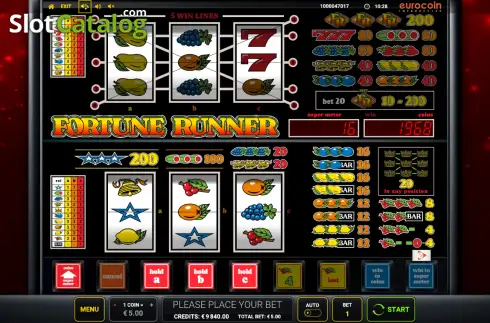Скрин2. Fortune Runner слот
