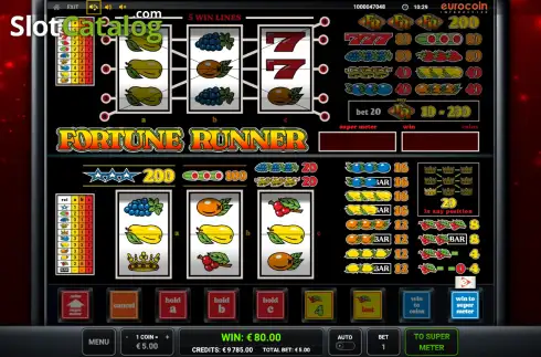 Скрин3. Fortune Runner слот
