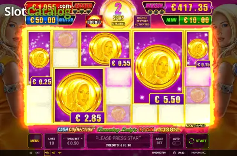 Скрин3. Cash Connection - Charming Lady's Boom Coins слот